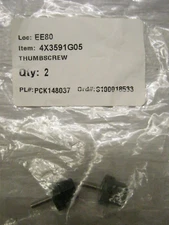 4X3591G05 Hoshizaki Ice Machine Thumb Screw Screws Pair for Thermostat Bracket