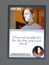 2020 STAR TREK TOS ARCHIVES & INSCRIPTIONS COMMISH BELE #83 VARIATION #12 OF 21
