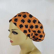 Halloween Women Scrub Hat Surgical Cap Scrub Hat Nurses Hat Medical USA Made