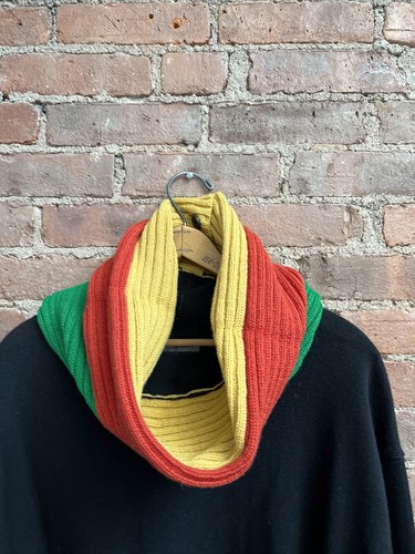 Yohji Yamamoto Pour Homme, Vintage Yohji Yamamoto Pour Homme Men’s Mock Nec Sweater, Size Medium Wool Japan