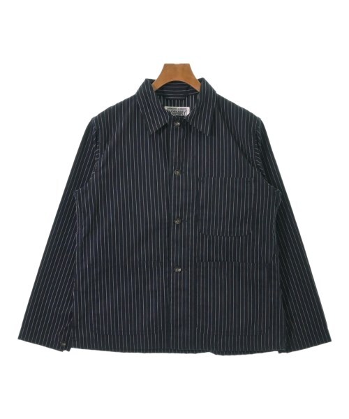 Engineered Garments WORKADAY Chore Jacket NavyxWh… - image 1