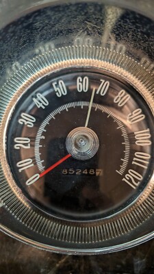 1965 Oldsmobile 98 Speedometer with interior shroud Speedo 6456179