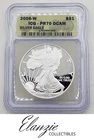 2006-W Proof American Silver Eagle ICG PR70
