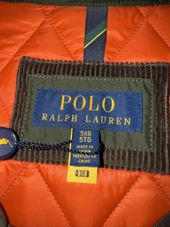 Ralph Lauren Polo M Classics 3 Company Chaqueta Hinchada Primaloft Water Rapellent Foto 2 de 4