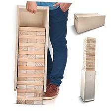 Games - Giant Tower Game with 3-in-1 Straightener, Table  Storage Box - 90 