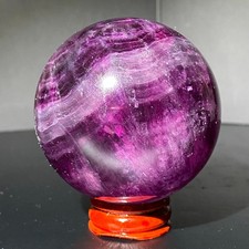 461G Rare Crystal Ball Sphere Polished Freeform Energy Healing Reiki