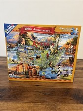 White Mountain 1000 Piece Puzzle National Parks Of America 100th Anniversary