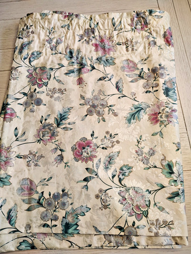 Jacobean Window Curtain Valance HUGE 23.5" x 142" Sheen WIDE POCKET