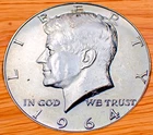 1964 Kennedy Half Dollar 90% Silver