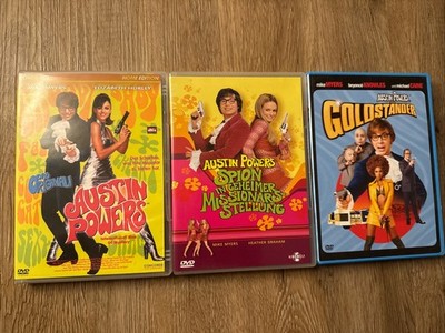Austin Powers - Trilogie - Alle Teile - Gesamt Edition - DVD - Rar - Uncut