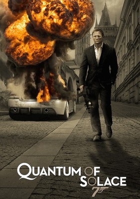 James Bond Quantum Solace 35mm Film Cells Strips - 5 Strips of 5 Cells FREE P&P