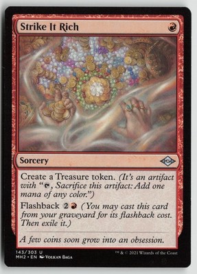 Strike It Rich Lightly Played 143 Modern Horizons 2 Magic: The Gathering