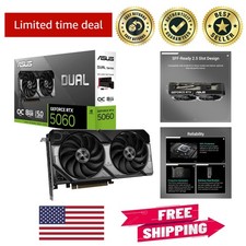 Asus Dual GeForce RTX 5060 8GB GDDR7 OC - Ultimate Gaming Performance