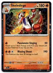 Skeledirge 038/198 Scarlet & Violet Cosmos Holo