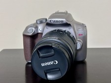 Canon EOS Rebel T6 18MP DSLR Camera w/ EF-S 18-55mm IS - SILVER