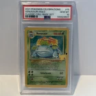 Pokémon TCG Celebrations Venusaur Holo Rare Card #15/102 PSA 10