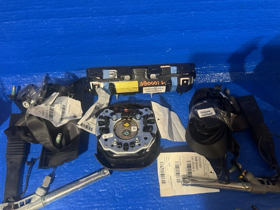 Airbag e cintos de segurança 2017-2018-2019-2020-21-22-Dodge carregador roda motorista e joelho - Imagem 3 de 4