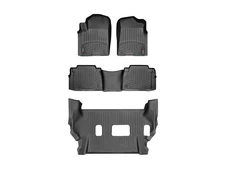WeatherTech FloorLiner for 2011-2013 Infiniti QX - Full Set, Black