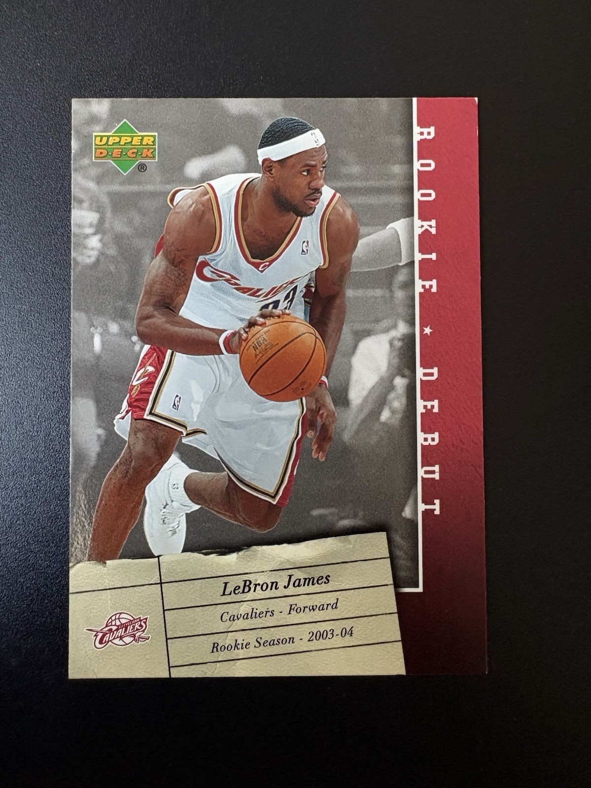 2006-07 Upper Deck Rookie Debut LeBron James #15 Cleveland Cavaliers Card