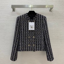 2025 autumn hot sales runway show embroidery Stereoscopic weave coat SMLXL