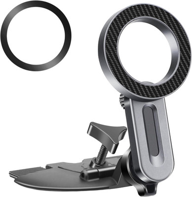 Magnetic CD Slot Phone Mount, 20 Magnets, Compatible with iPhone MagSafe Cases