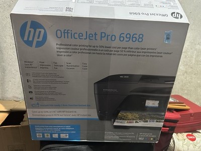 HP OfficeJet Pro 6968 All-In-One Wireless Color Inkjet Printer Scanner Copier F 