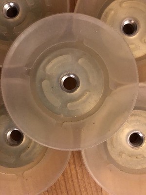 7x SCHMALZ PFYN-80-SI-55-G1/4-AG Saugnapf; 80mm, Flachsauggreifer