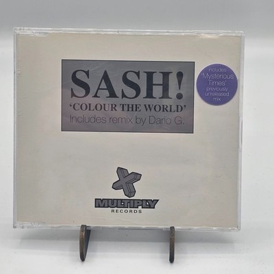 Sash!   Colour The World (Silver) Remix By Dario G. Cd Single