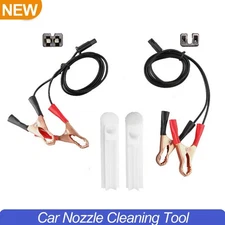 Universal Fuel Injector Flush Cleaner Adapter DIY Kit Car Nozzle Cleaning Tool