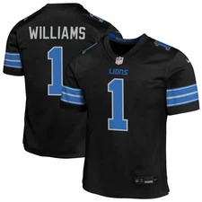 Jameson #1 Williams YOUTH Stitched Jersey Black