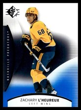 Zachary L'Heureux Nashville Predators 2025-26 SP Hockey Blue Parallel #3