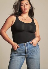 Evelyn  Bobbie Seamless Smoothing Bra Cami Size 3XL Black NEW