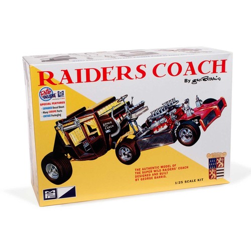 MPC 1/25 George Barris Raiders Coach MPC977 Plastics Car/Truck 1/24-1/25