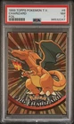 Topps 1999 Pokémon T.V. Charizard #6 Foil PSA 7 Fire Dragon Card