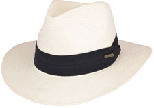 Panamahut Herren weiß Fedora Sonne Sommer Handarbeit Papier Gangster Damen Junge
