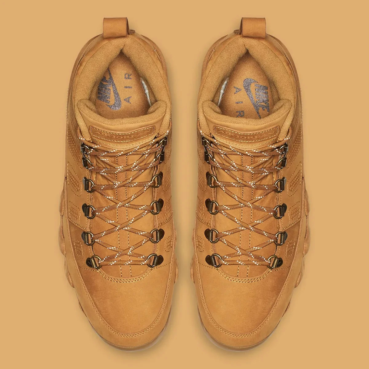Nike Air Jordan 9 Retro Boot NRG Shoes Wheat Baroque Brown AR4491