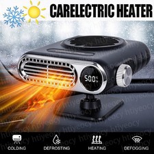 2000W Heater Portable Heating Cooling Fan Defroster Demister Car Truck 12V New