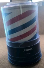 Aroma Red White and Blue 1.5 Quart Ice Cream Maker with Lid Model AIC-115