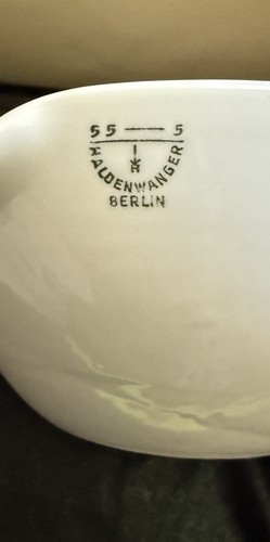 Haldenwanger Berlin Porzellan Gewürz-Mörser mit Stößel Durchmesser 15cm - Imagen 3 de 9
