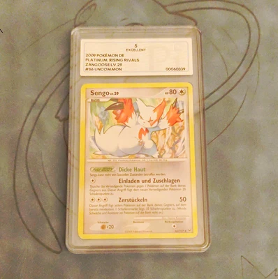Platinum: Rising Rivals - 66/127 Uncommon Sengo Pokémon TCG Karte DE 2009 - Bild 1 von 2