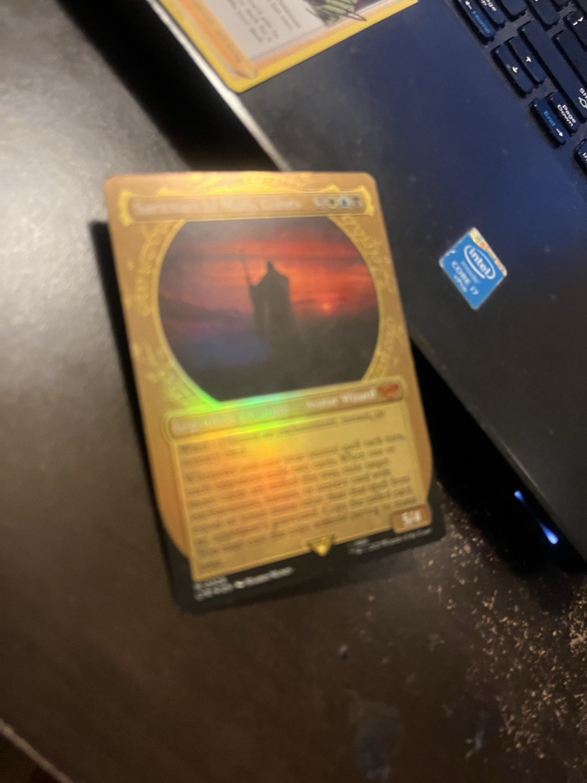 MTG Saruman of Many Colors *SHOWCASE* The Lord of the Rings 0328 NM or Better