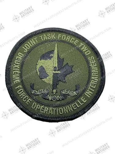 Canadian Forces JTF2 Joint Task Force Two OD Green Patch Insignia