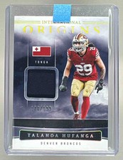 Talanoa Hufanga 2025 Panini Origins #IO-THA International /199