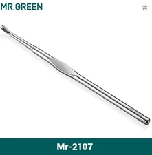 MR.GREEN Cuticle Remover Stainless Steel Nail Pusher Manicure Tool
