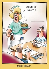 5x7 Greeting Card/ Funny Humor Stacked| Hilarious Birthday Card RB