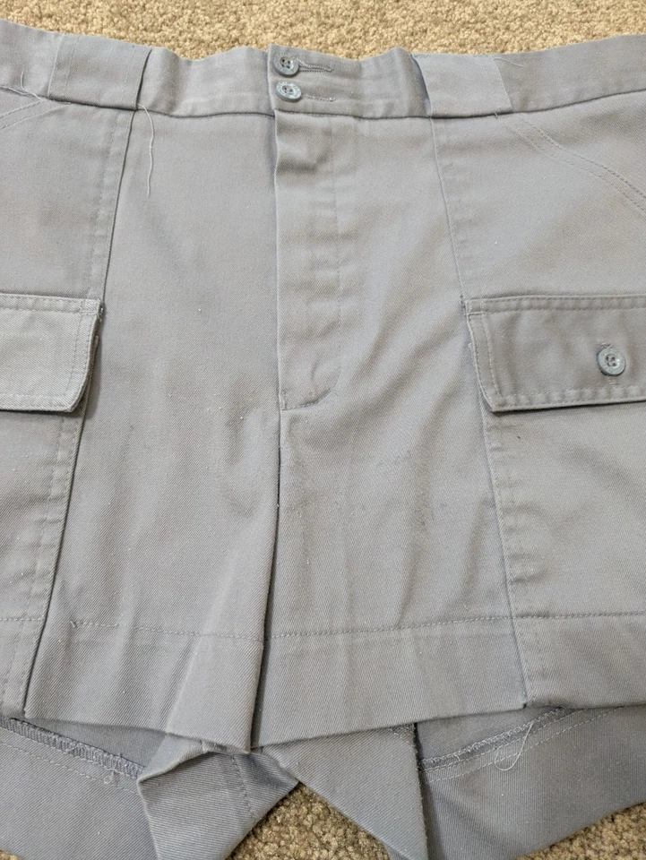 Pantalones Cortos De Colección Sportif Para Hombre 38 Gris Papá Senderismo Carga Eddie Bauer Hechos en EE. UU. Foto 2 de 4
