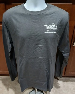 Virginia International Raceway Medium LS Gray Shirt IMSA Racing Motorsports