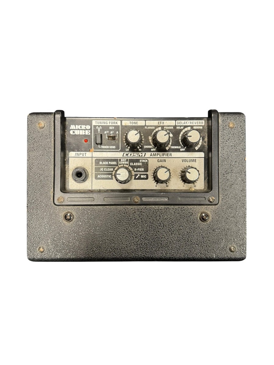 Roland Micro Cube Portable Electric Guitar Amplifier Used No Cord 
