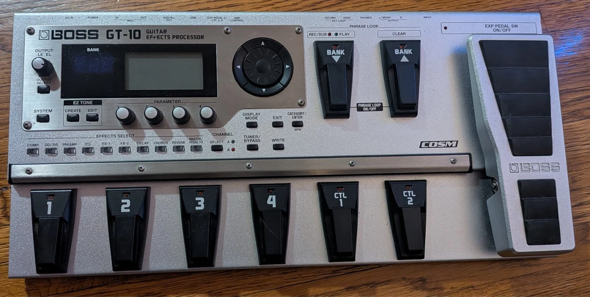 Preços baixos em Boss GT-10 Multi-Effect Pedais de guitarra | eBay