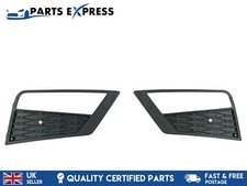 SEAT ATECA (KH7) PRE-FACELIFT 2016-2021 FRONT BUMPER LOWER FOG GRILLE SET - R+L